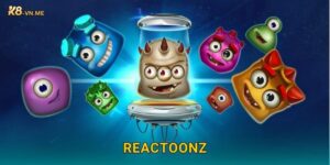 Reactoonz – Năng lượng điện tử khuấy đảo phần thưởng tại K8